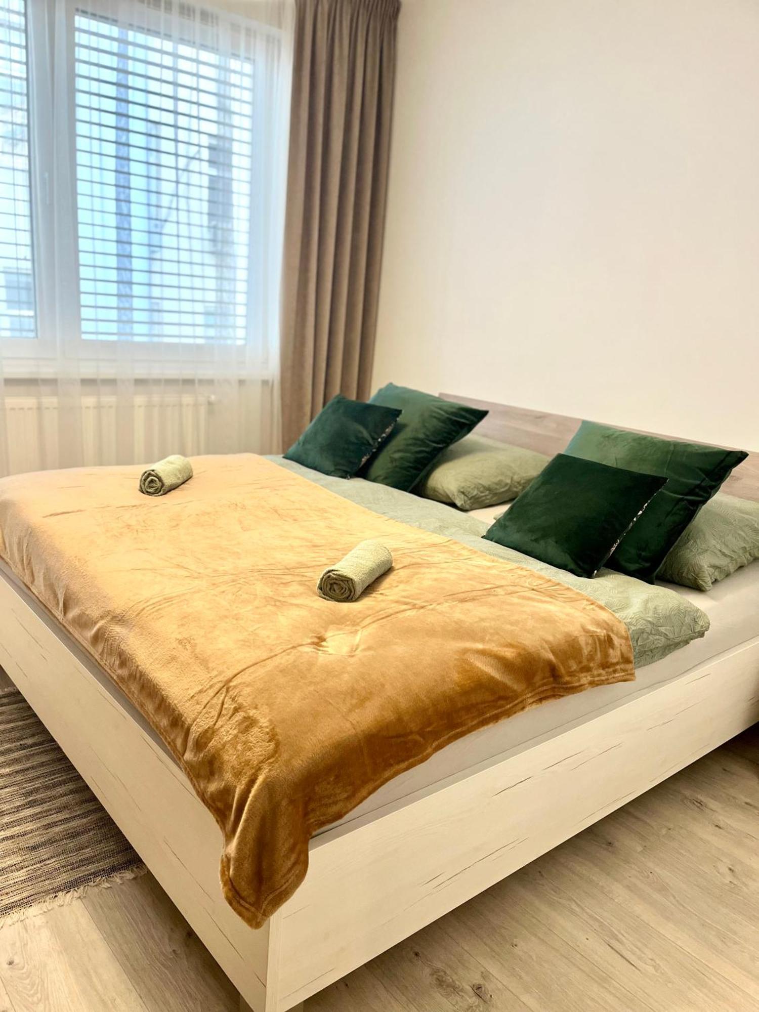 The Elite Suite II Downtown Ac & Garage Parking บราติสลาวา ภายนอก รูปภาพ